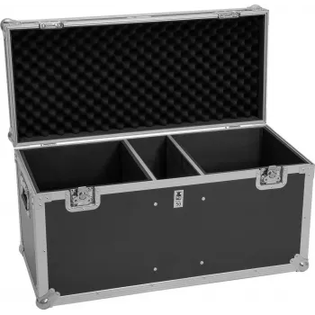 ROADINGER Flightcase 2x THA-100F MK3 PRO-Version czarny 88x41x50 cm 50 kg