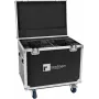 ROADINGER Flightcase na 2x EUROLITE DMH-190 Moving Heads z kółkami, czarny