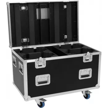 ROADINGER Flightcase na 4x LED IP TMH-H420 Wash Moving Heads z kółkami