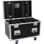 ROADINGER Flightcase na 4x LED IP TMH-H420 Wash Moving Heads z kółkami