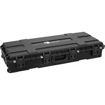 ROADINGER Plastikowa walizka na 4x AKKU IP Pixel Tube 360° CRMX - Trolley 117 cm Czarny