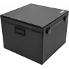 ROADINGER SAB-1 Uniwersalny Flight Case Czarny – Solidna Ochrona do Transportu Sprzętu Audio