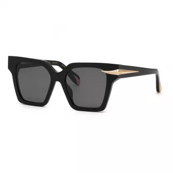 Roberto Cavalli SRC002S54700Y Unisex Okulary Przeciwsłoneczne Prostokątne 54/18/140 mm UV400