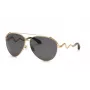 Okulary przeciwsłoneczne damskie Roberto Cavalli SRC090M650300 - Oprawka acetatowa, ochrona UV400, soczewka 65 mm