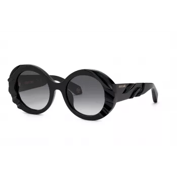 Okulary przeciwsłoneczne unisex Roberto Cavalli SRC010V520700 czarno-szare 52mm