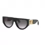 Okulary przeciwsłoneczne damskie Roberto Cavalli kocie oczy SRC063-560700 brązowy Havana gradient 56mm