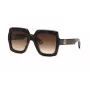 Okulary przeciwsłoneczne damskie Roberto Cavalli SRC108-5204BL Cat Eye, oprawki Blue Havana, soczewki Gradient Blue, 52mm
