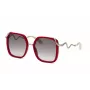 Okulary przeciwsłoneczne damskie Roberto Cavalli SRC003M5509EZ Oversized Szare Gradientowe 55mm