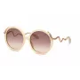 Okulary przeciwsłoneczne damskie Roberto Cavalli SRC004M599X7Y Havana Brown Gradient 59mm