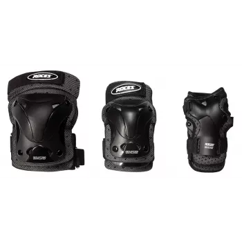 Roces Ventilated Skate Pads Triple Pad Set M