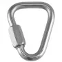Rock Empire Maillon Delta 8 mm Galwanizowany stalowy łącznik szybki – 40 kN z nakrętką