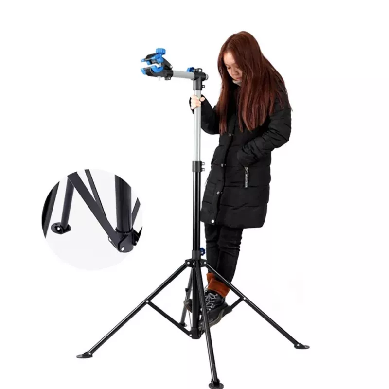 ROCKBROS MP-02 Mini ręczna pompka 100 PSI aluminiowa rama uchwyt na ramę czarny