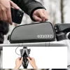 TORBA ROWEROWA NA RAMĘ ROCKBROS ROAD TO SKY 0.7L WODOODPORNA - SZARY