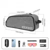 TORBA ROWEROWA NA RAMĘ ROCKBROS ROAD TO SKY 0.7L WODOODPORNA - SZARY