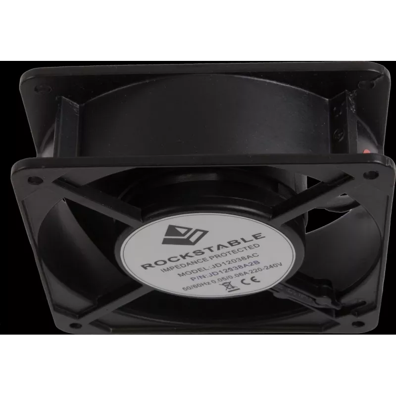 Rockstable 120mm Wentylator - Wentylator chłodzący - 112 m³/h - Czarny - 1 szt. - 610 g (RS19-FT1212)