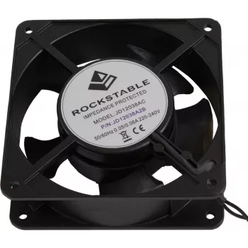 Rockstable 120mm Wentylator - Wentylator chłodzący - 112 m³/h - Czarny - 1 szt. - 610 g (RS19-FT1212)