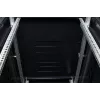 Rockstable 18U 19-calowa szafa serwerowa z drzwiami siatkowymi - wolnostojąca - nośność 800 kg - zamek kluczowy - szyny zarządzania kablami - regulowane stopy (RS19-8018PP)