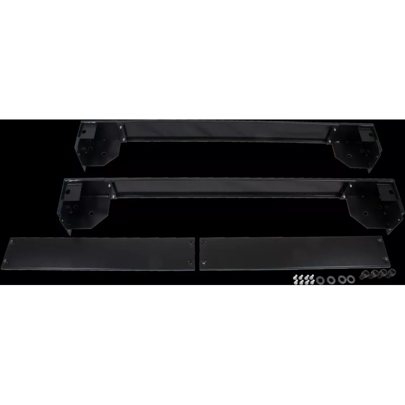 Rockstable 19-calowa platforma mobilna - czarna - stal SPCC - 800 mm / 1000 mm