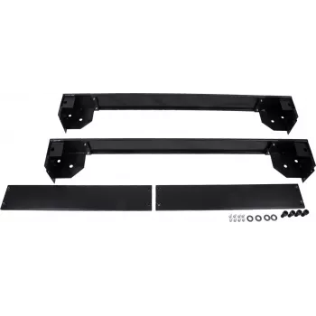 Rockstable 19-calowa platforma mobilna - czarna - stal SPCC - 800 mm / 1000 mm