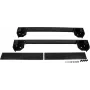 Rockstable 19-calowa platforma mobilna - czarna - stal SPCC - 800 mm / 1000 mm