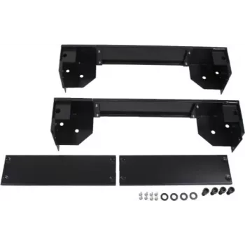 Rockstable 19 Inch Rolling Plinth - Black - SPCC Steel - 600 mm Width - 800 mm Depth