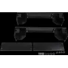 Rockstable 19-calowa ruchoma podstawa - czarna - stal SPCC - 600x600 mm - RS19-PH6610