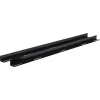 Rockstable 19 L-Support Rails do głębokości 1200 mm - Zestaw szyn rackowych - Czarny - Stal - 48,3 cm (19 cali) - 35 mm - 950 mm