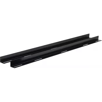 Rockstable 19 L-Support Rails do głębokości 1200 mm - Zestaw szyn rackowych - Czarny - Stal - 48,3 cm (19 cali) - 35 mm - 950 mm