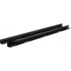 Rockstable 19 L-Support Rails do głębokości 1200 mm - Zestaw szyn rackowych - Czarny - Stal - 48,3 cm (19 cali) - 35 mm - 950 mm