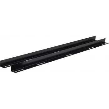 Rockstable 19 L-Support Rails do głębokości 1200 mm - Zestaw szyn rackowych - Czarny - Stal - 48,3 cm (19 cali) - 35 mm - 950 mm