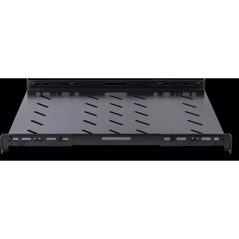 Rockstable Półka Rack 1U 19 cali Heavy Duty - Nośność 100 kg, Stal SPCC, Czarna (RS19-SFH78)