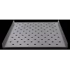 Rockstable 1U 19-calowa stała półka rack, 690 mm głębokości, stal, czarna, nośność 50 kg (RS19-FH69)