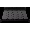 Rockstable 1U 19-calowa Półka Heavy Duty - Stała Półka Rack - Stal SPCC walcowana na zimno - Czarna - Nośność 50 kg - Głębokość 760 mm (RS19-SFH76)