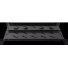 Rockstable 1U 19-calowa Półka Heavy Duty - Stała Półka Rack - Stal SPCC walcowana na zimno - Czarna - Nośność 50 kg - Głębokość 760 mm (RS19-SFH76)