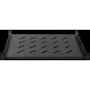 Rockstable 1U 19-calowa Półka Heavy Duty - Stała Półka Rack - Stal SPCC walcowana na zimno - Czarna - Nośność 50 kg - Głębokość 760 mm (RS19-SFH76)