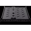 Rockstable 1U 19-calowa Półka Heavy Duty - Stała Półka Rack - Stal SPCC walcowana na zimno - Czarna - Nośność 50 kg - Głębokość 760 mm (RS19-SFH76)
