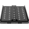 Rockstable 1U 19-calowa Półka Heavy Duty - Stała Półka Rackowa - Stal SPCC - Czarna - Nośność 50 kg - 482 x 660 x 44 mm (RS19-SFH66)