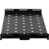 Rockstable 1U 19-calowa Półka Heavy Duty - Stała Półka Rackowa - Stal SPCC - Czarna - Nośność 50 kg - 482 x 660 x 44 mm (RS19-SFH66)