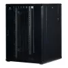 Rockstable 22U 19-Inch Server Cabinet with Mesh Door - Freestanding Rack - 22U - 800 kg Load Capacity - Locking Door - Mounting Rails - Adjustable Feet (RS19-8822PP)