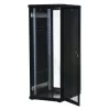 Rockstable 32U 19 inch Serwer Rack z Drzwiami Mesh - Wolnostojąca Rama - 32U - 800 kg - Zamek - Szyny Montażowe - Regulowane Stopki (RS19-6832PP)