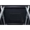 Rockstable 32U 19 inch Serwer Rack z Drzwiami Mesh - Wolnostojąca Rama - 32U - 800 kg - Zamek - Szyny Montażowe - Regulowane Stopki (RS19-6832PP)