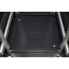 Rockstable 37 HE 19 inch Server Rack z Drzwiami Mesh - Wolnostojąca Rama - 37U - 800 kg - Zamek - Szyny Montażowe - Regulowane Stopki (RS19-6837PP)