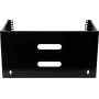 Rockstable 6U 19-calowa rama montażowa naścienna - zestaw montażowy - stal SPCC - czarny - 1 sztuka - 3,86 kg (RS19-WMB6)
