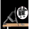 Rockstable RS-MM011B Profesjonalny podwójny uchwyt biurkowy do monitorów - zacisk/śruba - 16 kg - 15-32 cale - 100x100 mm - Czarny