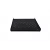 Rockstable RS19-FH612 1U Rack Shelf - Czarny - Stal - Nośność 60 kg - Owalny Perforowany