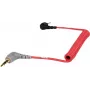 Rode SC7 Przewód mikrofonowy - 3.5mm TRS męski do 3.5mm TRRS męski - 17 cm - ekranowany - czerwony