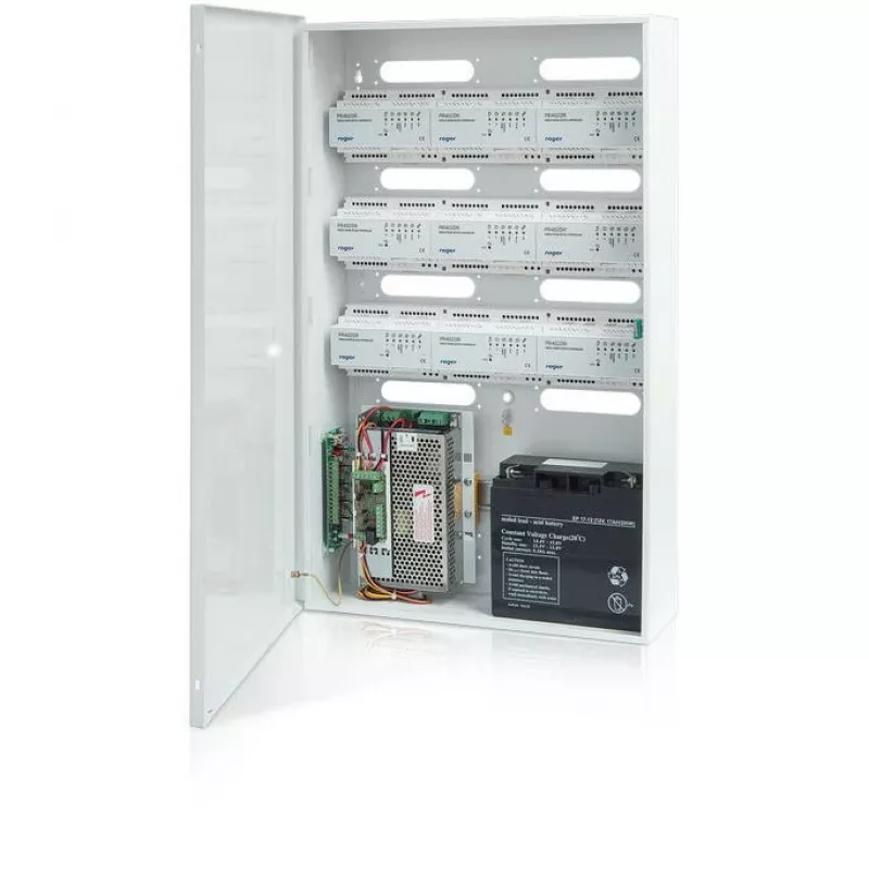 ROGER ME-5-S Metalowa obudowa natynkowa do systemów kontroli dostępu, IP54, jasnoszary (RAL 7035)