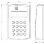 ROGER PR602LCD-DT-O Sieciowy kontroler dostępu z LCD, RACS 5, 4000 użytkowników