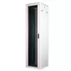 ROLINE 19-Inch Network Cabinet Pro 47 HE, 600x600 WxD Glass Door Grey
