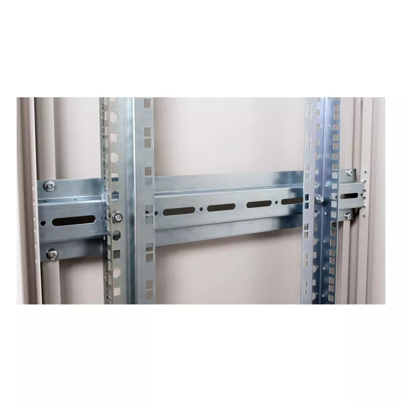 ROLINE 19-Inch Network Cabinet Pro 47 HE, 600x600 WxD Glass Door Grey